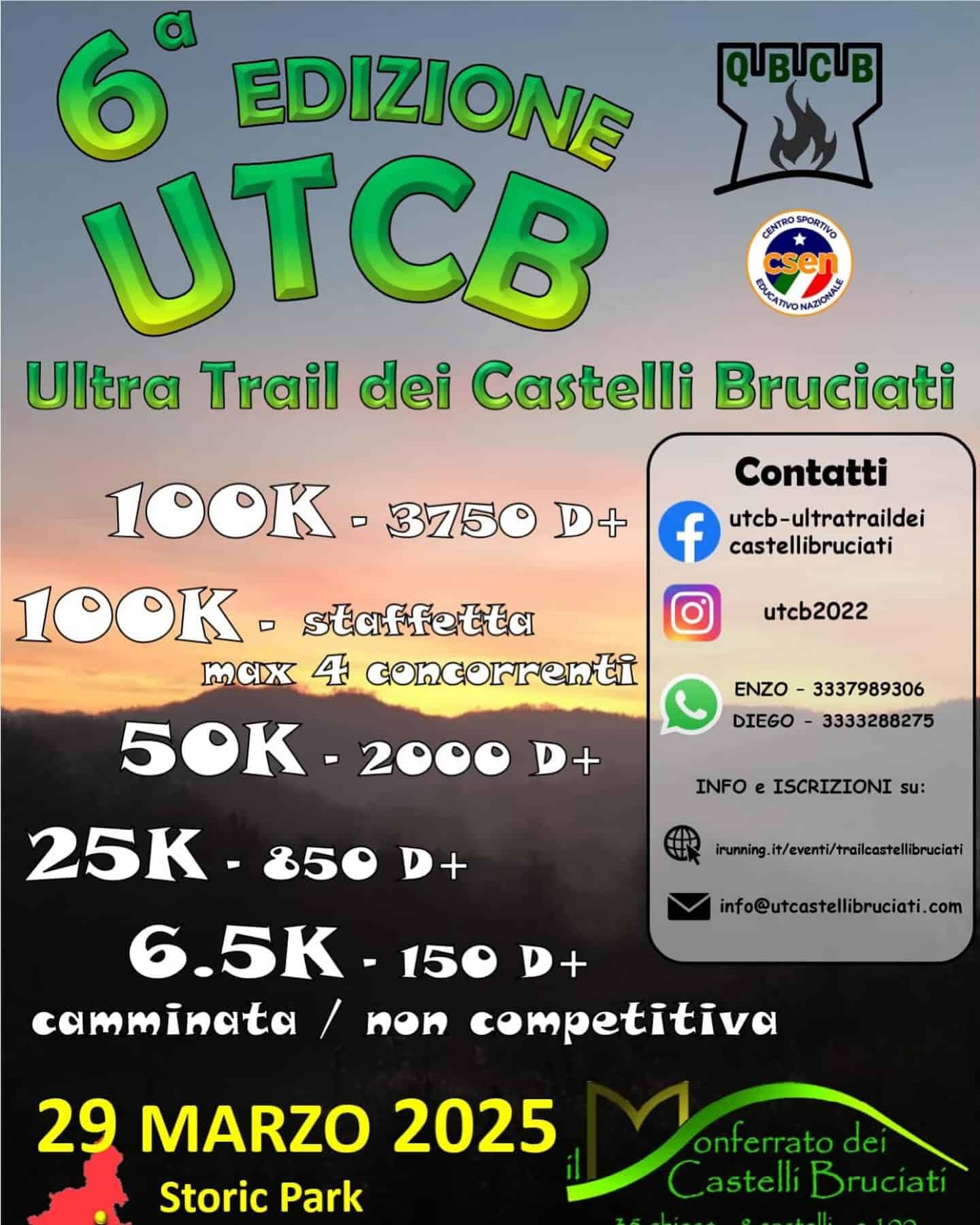 Ultra Trail dei Castelli Bruciati