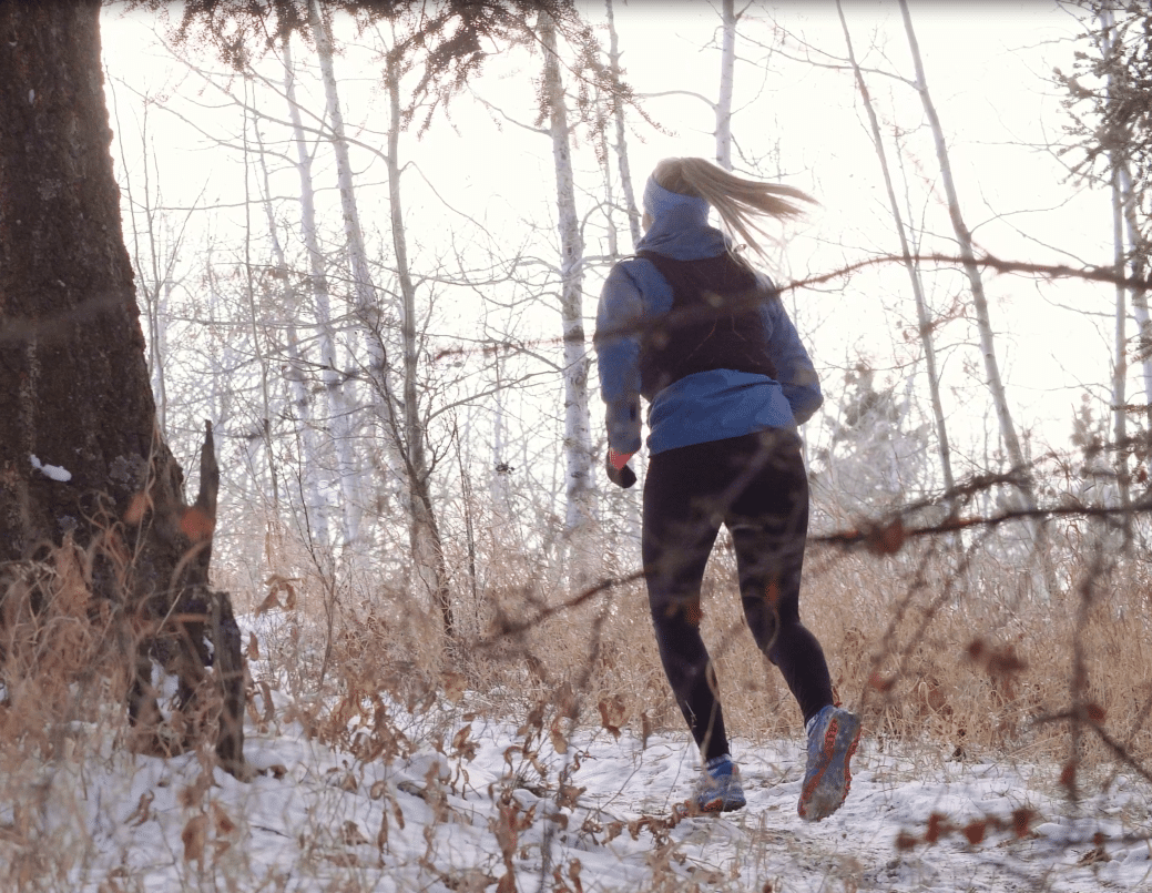 train for trail running in winter